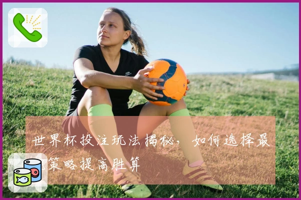 世界杯投注玩法揭秘，如何选择最优策略提高胜算